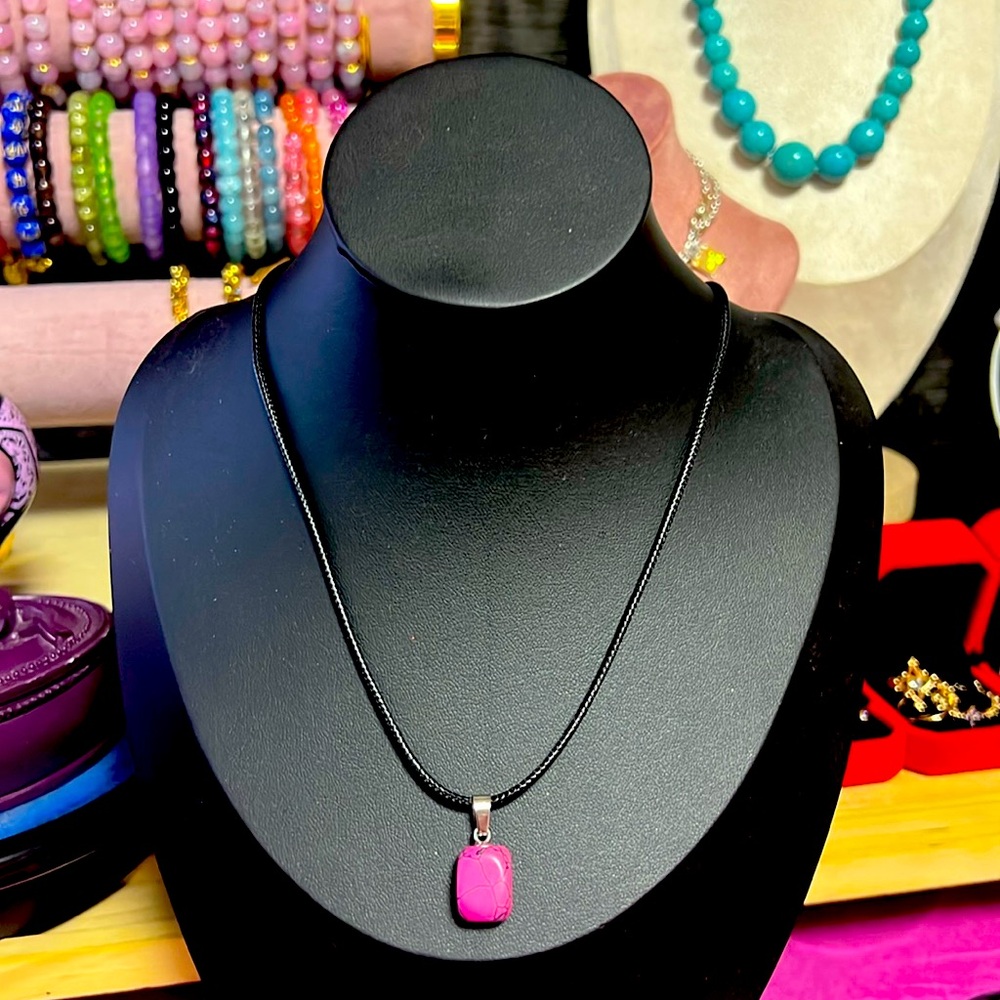 Pink Stone Turquoise